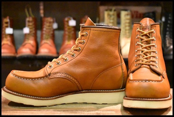 【6E 美品 17年】レッドウィング 875 アイリッシュセッター 茶 オロレガシー レースアップ 編み上げ ブーツ redwing HOPESMORE