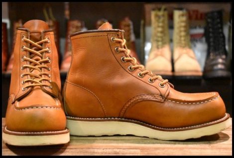 【6E 美品 17年】レッドウィング 875 アイリッシュセッター 茶 オロレガシー レースアップ 編み上げ ブーツ redwing HOPESMORE
