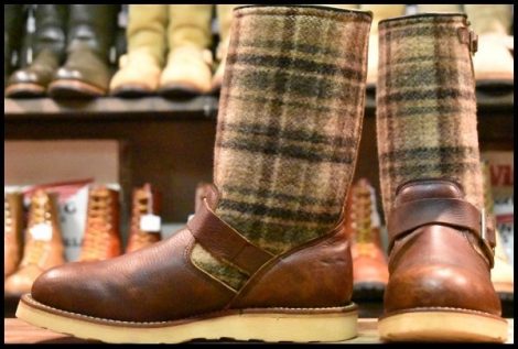 【9.5D 良品 07年】レッドウィング 9007 エンジニア ランバージャック ウールリッチ ブーツ redwing HOPESMORE