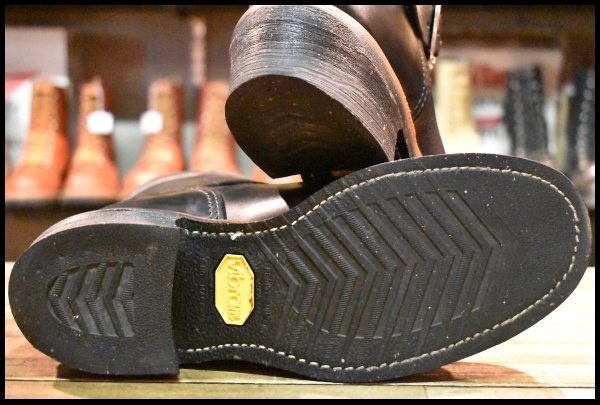 美品 チペワ　1901M10 ショートエンジニアブーツ　刺繍タグ 10 CHIPPEWA チペワ 1901M10 7inch ORIGINAL STEEL TOE ENGINEER