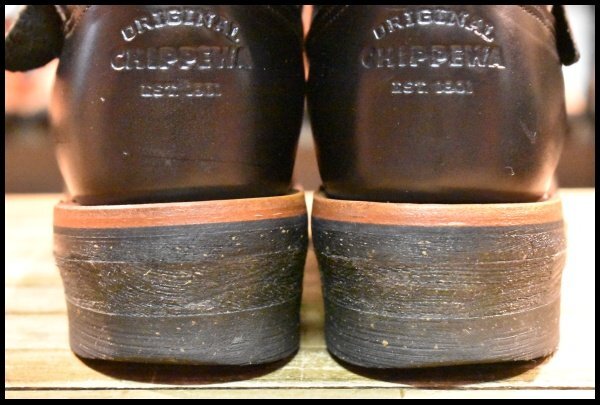 CHIPPEWA チペワ エンジニアブーツ 1901M10 9E ブラック CHIPPEWA チペワ 1901M10 7inch ORIGINAL STEEL TOE ENGINEER