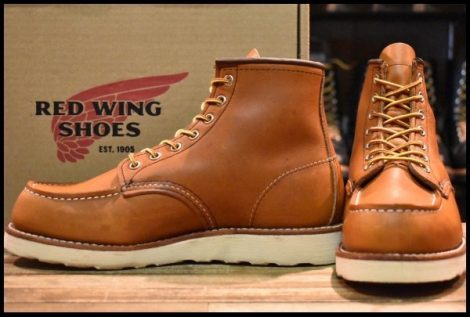 【7E 箱付 美品 22年】レッドウィング 875 アイリッシュセッター 茶 オロレガシー モックトゥ レースアップ ブーツ redwing HOPESMORE