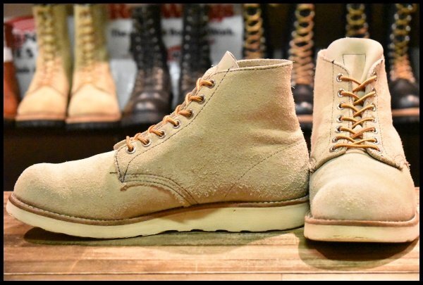 【8.5E 良品 09年】レッドウィング 8167 スエード アイリッシュセッター ホーソーンアビレーン 編み上げ ブーツ redwing HOPESMORE