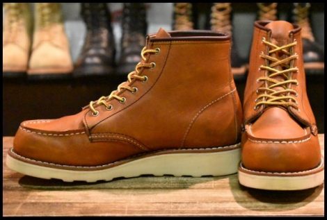 【7.5B 美品 22年】レッドウィング 3375 アイリッシュセッター オロレガシー 茶 編み上げ レディース ブーツ redwing 875 HOPESMORE