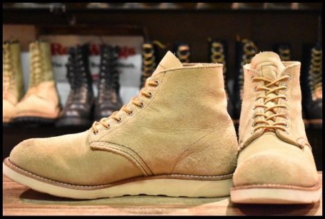 【8.5E 良品 16年】レッドウィング 8167 スエード アイリッシュセッター ホーソーンアビレーン 編み上げ ブーツ redwing HOPESMORE