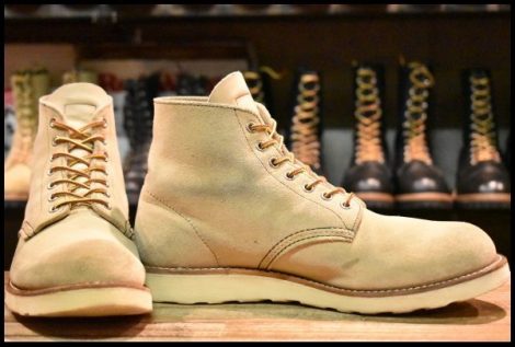 【10E 良品 11年】レッドウィング 8167 スエード アイリッシュセッター ホーソーンアビレーン 編み上げ ブーツ redwing HOPESMORE