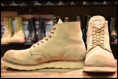 【10E 良品 11年】レッドウィング 8167 スエード アイリッシュセッター ホーソーンアビレーン 編み上げ ブーツ redwing HOPESMORE