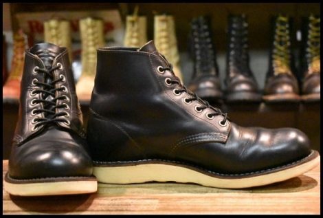 【8D 良品 12年】レッドウィング 9870 アイリッシュセッター ブラック クローンダイク 黒 編み上げ ブーツ redwing HOPESMORE