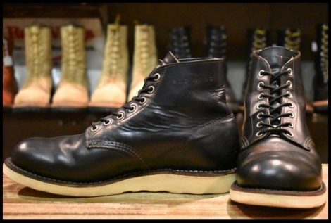 【8D 良品 12年】レッドウィング 9870 アイリッシュセッター ブラック クローンダイク 黒 編み上げ ブーツ redwing HOPESMORE
