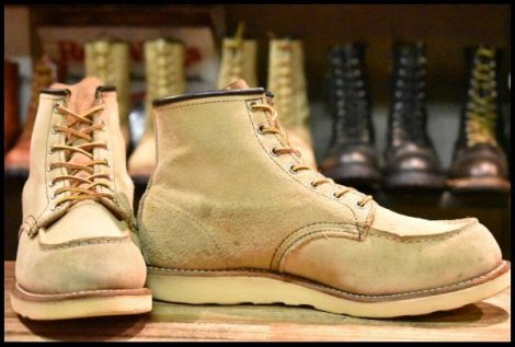 【9E 良品 11年】レッドウィング 8173 スエード アイリッシュセッター ラフアウト 編み上げ レースアップ ブーツ redwing HOPESMORE