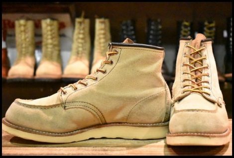 【9E 良品 11年】レッドウィング 8173 スエード アイリッシュセッター ラフアウト 編み上げ レースアップ ブーツ redwing HOPESMORE