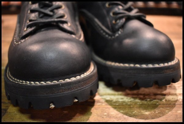 ほぼ新品　ウエスコ　ジョブマスター　黒 WESCO BOOTS BOSS MP TOE ブラックタイドメイン 7丈 BT-7707-430