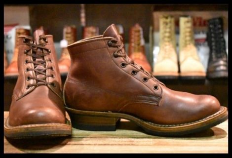 【7.5D 良品】WHITE’S ホワイツ セミドレス ブラウン 茶 ビブラム269シングル レースアップ ブーツ HOPESMORE