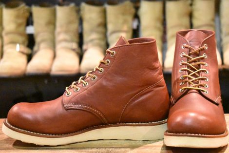 【7D 良品 13年】レッドウィング 9105 アイリッシュセッター 赤茶 レッドブラウン プレーントゥ 編み上げ 8166 ブーツ redwing HOPESMORE
