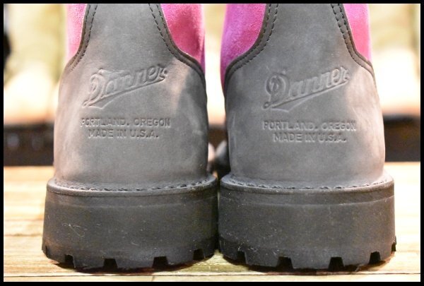 7EE 美品 白タグ 】Danner ダナーライト 33005X アッシュ/ピンク