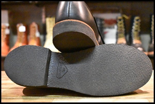 8D 美品 16年】レッドウィング 8059 フォアマン オックスフォード 黒