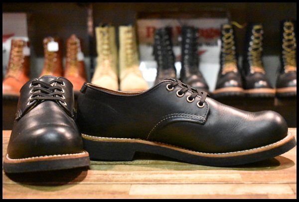 レッドウィング 8059 フォアマン 8D 美品 16年】レッドウィング 8059 フォアマン オックスフォード 黒