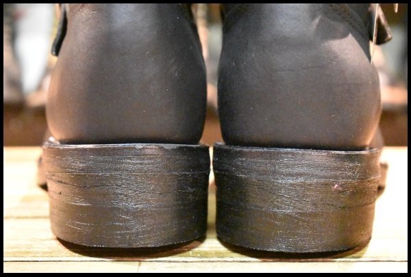 10E 箱付 未使用 白タグ】Chippewa チペワ エンジニア 27863 黒