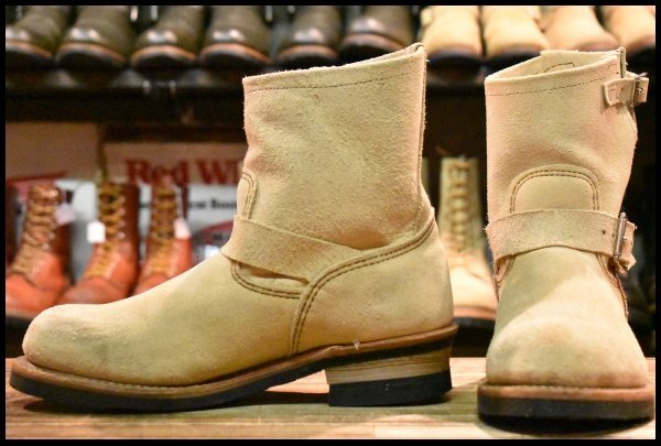 Red Wing 2965 ベージュ エンジニアブーツ 中古・古着通販】RED WING (レッドウィング) SHORT ENGINEER