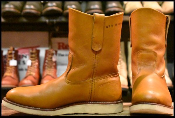 7.5E 良品 11年】レッドウィング 9866 ゴールドラセット ペコス