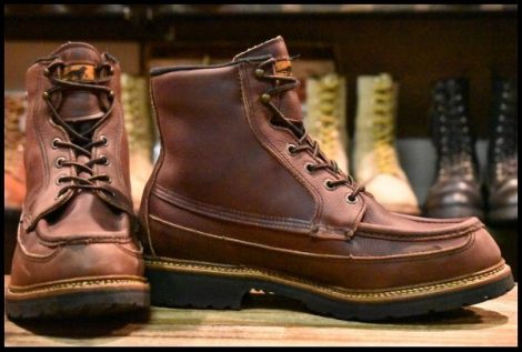 【8.5D 良品 50周年限定 犬タグ】レッドウィング 2000 アイリッシュセッター 茶 ブラウン 編み上げ レースアップ ブーツ redwing HOPESMORE