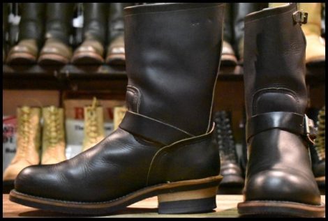 【7.5EE 美品 PT83 レッドウィングOEM 84年製】MASON エンジニア ブラック 黒 ネオプレーンソール ビンテージ ブーツ NASTY HOPESMORE