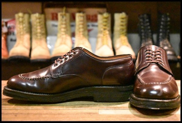 Alden 2490 タンカーコードバン 7D純正シューツリー付き　オールデン Alden 2490 タンカーコードバン 7D純正シューツリー付き オールデン