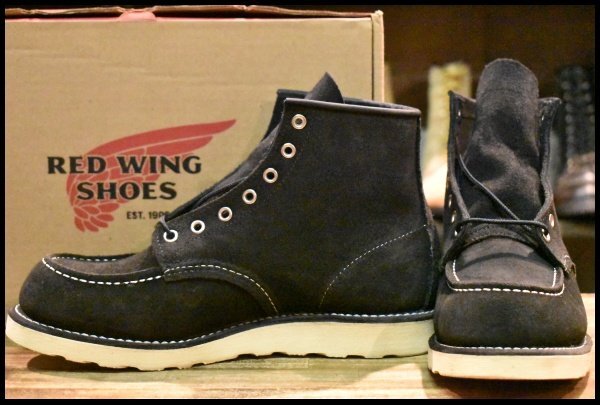 REDWING 8874レッドウィング アイリッシュセッタースウェード 8.5E 未使用 11年】レッドウィング 8874 黒スエード アイ