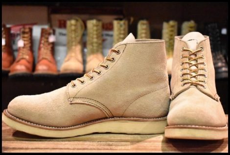 【9.5D 良品 10年】レッドウィング 8167 スエード アイリッシュセッター ホーソーンアビレーンラフアウト ブーツ redwing HOPESMORE