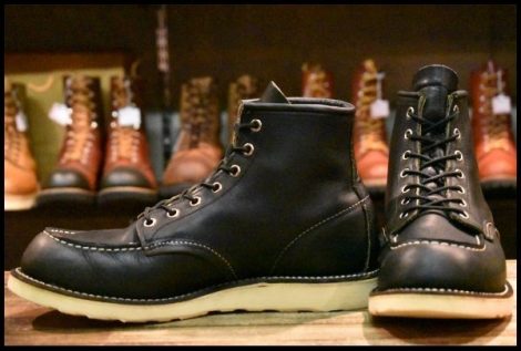 【8.5D 良品 12年】レッドウィング 9075 アイリッシュセッター 黒 ブラック ハーネス モック 8179 8130 ブーツ redwing HOPESMORE