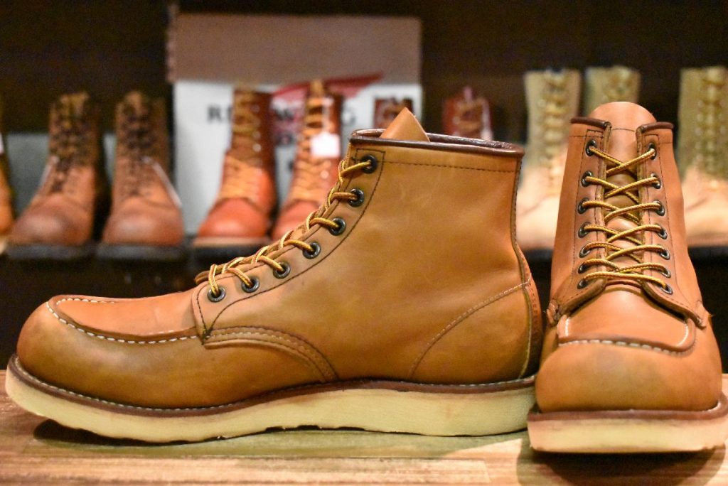 【9.5D 良品 11年】レッドウィング 875 アイリッシュセッター 茶 オロイジナル モックトゥ レースアップ ブーツ redwing HOPESMORE