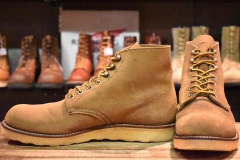 【10D 良品 10年】レッドウィング 8181 スエード アイリッシュセッター 茶 ミュールスキナー プレーントゥ ブーツ redwing HOPESMORE