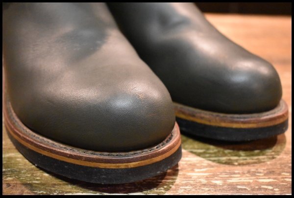 8D 良品 PT99刺繍】レッドウィング 8273 エンジニア 緑 カンガタン