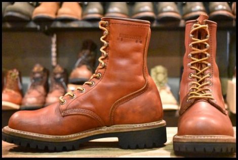 【5.5D 良品 半円犬タグ 94年01月刻印】レッドウィング 899 アイリッシュセッター ビブラム オロラセット ブーツ redwing HOPESMORE