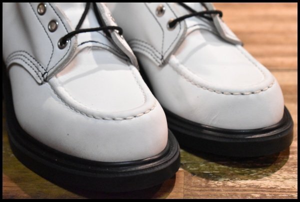 ⭐️美品⭐️ RED WING 8808 スーパーソール　モックトゥブーツ　22cm 8808美品6E／18年レッドウィングスーパーソール白ブーツRED WING