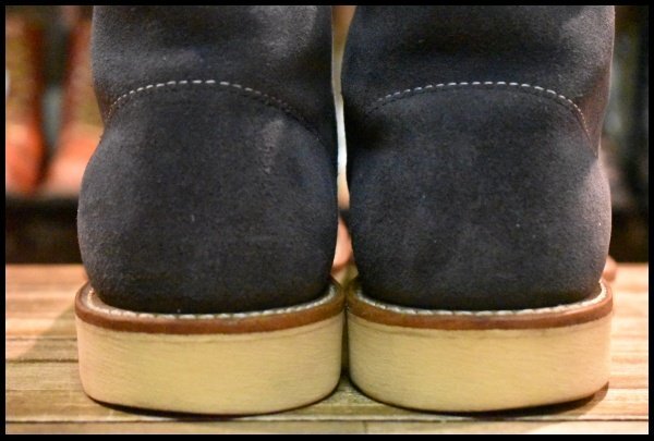 【美品•10年5.5D】レッドウィング8154ビームス別注ネイビースエード 9D 良品 BEAMS別注 10年】レッドウィング 8154 ネイビー