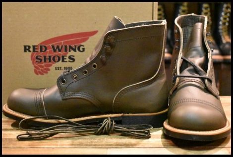 【7D 箱付 未使用 24年】レッドウィング 8078 アイアンレンジャー グリーン アルパイン ポーテージ キャップトゥ ブーツ redwing HOPESMORE