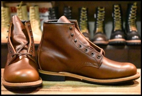 【7.5D 箱付 未使用 24年】レッドウィング 9422 ベックマン シガー エクスカリバー プレーントゥ 9016 9416 ブーツ redwing HOPESMORE