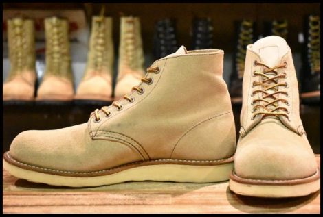 【8E 良品 10年】レッドウィング 8167 スエード アイリッシュセッター ホーソーンアビレーン プレーントゥ ブーツ redwing HOPESMORE