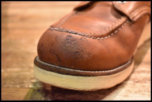 7.5D 良品 旧羽タグ 80'S】レッドウィング 8104 オックスフォード 赤茶