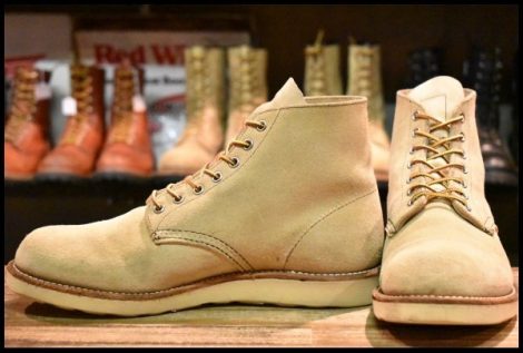 【9E 良品 10年】レッドウィング 8167 スエード アイリッシュセッター ホーソーンアビレーンラフアウト ブーツ redwing HOPESMORE