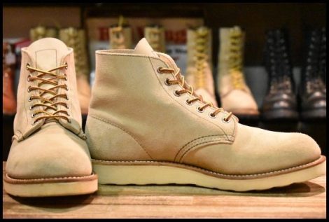【8.5D 美品 10年】レッドウィング 8167 スエード アイリッシュセッター ホーソーンアビレーンラフアウト ブーツ redwing HOPESMORE