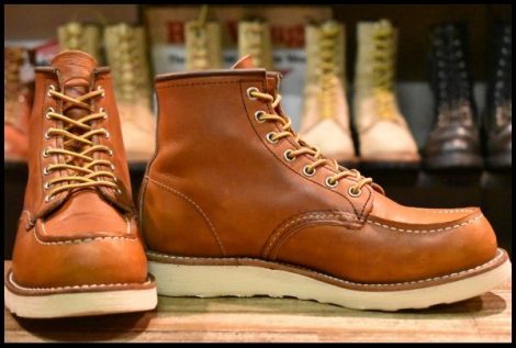 【6.5E 美品 22年】レッドウィング 875 アイリッシュセッター 茶 オロレガシー レースアップ 編み上げ ブーツ redwing HOPESMORE