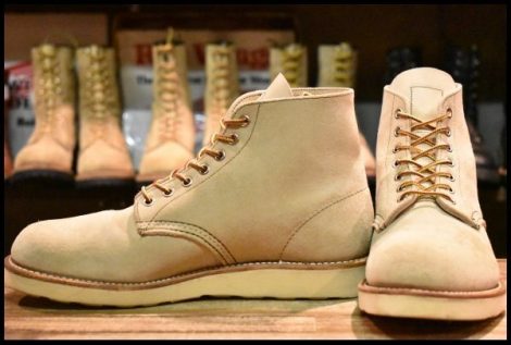 【8.5D 美品 10年】レッドウィング 8167 スエード アイリッシュセッター ホーソーンアビレーンラフアウト ブーツ redwing HOPESMORE