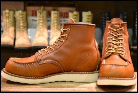 【6.5E 美品 22年】レッドウィング 875 アイリッシュセッター 茶 オロレガシー レースアップ 編み上げ ブーツ redwing HOPESMORE