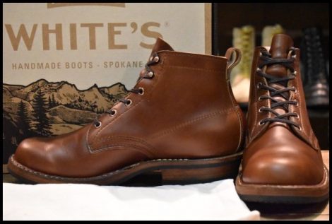 【9D 箱付 美品】WHITE’S ホワイツ 2332M セミドレス ブリティッシュタン クロムエクセル ビブラム430シングル 編み上げ ブーツ HOPESMORE