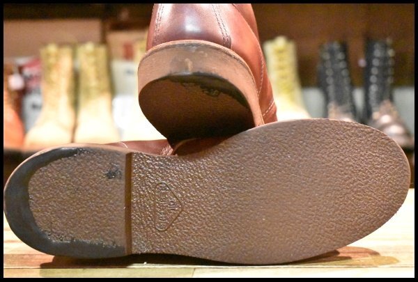 7.5D 箱付 良品 12年】レッドウィング 213 赤茶 ブラウン OXBLOOD