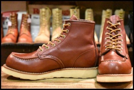 RED WING 8111SHOES ブラウン レースアップブーツ27センチ RED WING SHOES REDWING（レッドウィング） IRON RANGE BOOTS