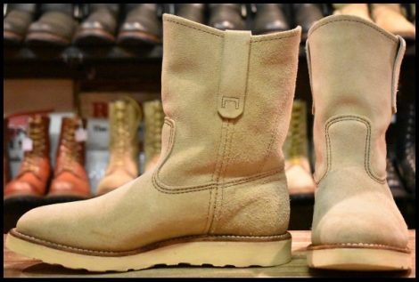 【7E 美品 08年】レッドウィング 8168 スエード ペコス ホーソーン アビレーン ラフアウト プルオン ブーツ redwing pecos HOPESMORE