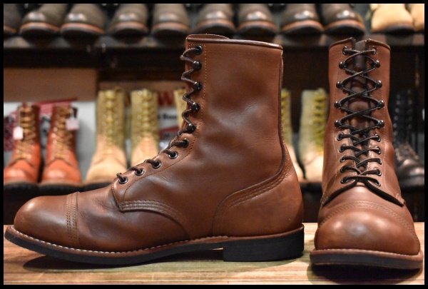 10D 良品 17年 INDIAN MOTORCYCLE別注】レッドウィング 4313 アイアン